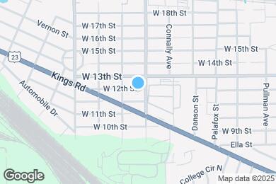 Map image of the property - 2212 W 12th St