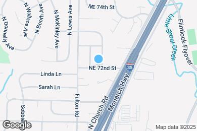 Map image of the property - 7200 N Kentucky Ave