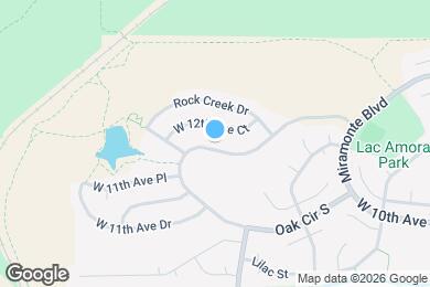 Map image of the property - 3149 N Oak Cir