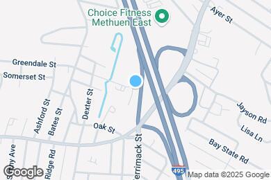 Map image of the property - 44 Delmont St