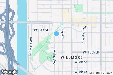 Map image of the property - 1132 N Loma Vista Dr