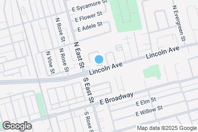 Map image of the property - Lincoln Wood Apartments