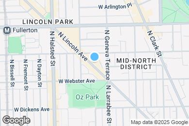 Map image of the property - 2247 N Lincoln Ave