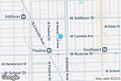 Map image of the property - 3447 N Marshfield Ave