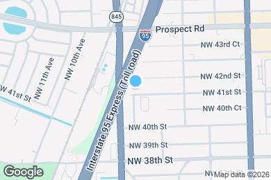 Map image of the property - 837 NW 41st St