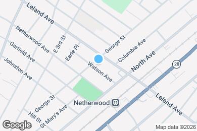 Map image of the property - 305 Watson Ave