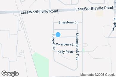 Map image of the property - 884 Blue Ash Trail