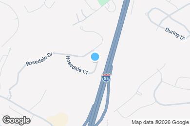 Map image of the property - 2015 Rosedale Ct