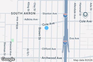 Map image of the property - 1147 Dietz Ave