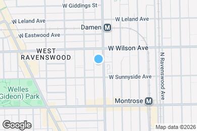 Map image of the property - 4524 N Damen Ave