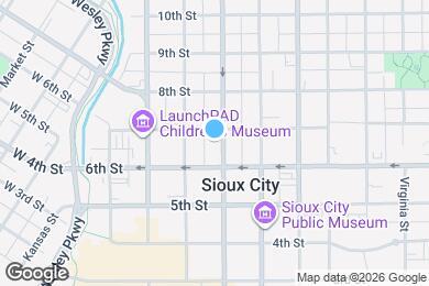 Map image of the property - 617 Pierce St