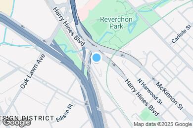 Map image of the property - 3333 Harry Hines Blvd