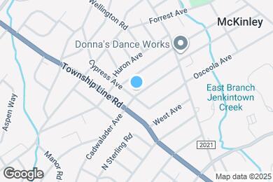 Map image of the property - 204 Cadwalader Ave