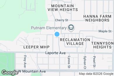 Map image of the property - 231 N Roosevelt Ave