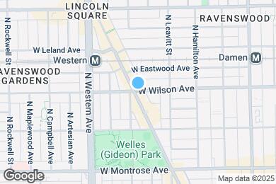 Map image of the property - 2249 W Wilson Ave