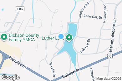 Map image of the property - 205 W Lake Dr