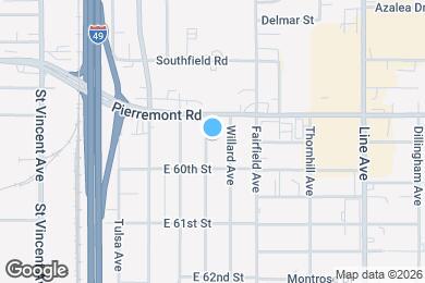 Map image of the property - 5915 Henderson Ave