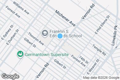 Map image of the property - 8014 Williams Ave
