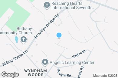 Map image of the property - 16204 Tilghman Ct