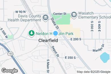 Map image of the property - 182 S Bushnell Way