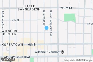 Map image of the property - 464 S. Berendo St.