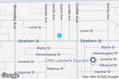 Map image of the property - 8005 Quartz Ave