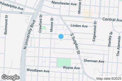 Map image of the property - 2018 Howard Ave