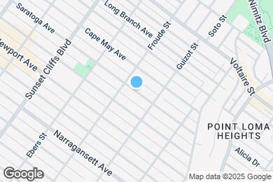 Map image of the property - 4562 Saratoga Ave