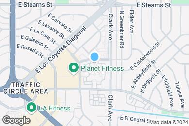 Map image of the property - Beverly Plaza Apartments