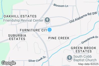 Map image of the property - 1858 Carisbrook Pl SW