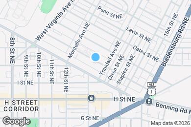 Map image of the property - 1249 Morse St NE