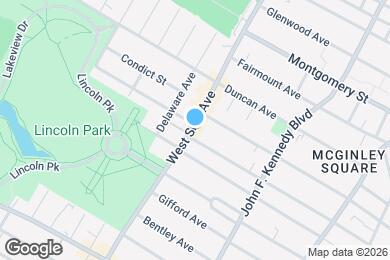 Map image of the property - 722 Westside Ave