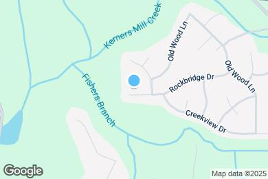 Map image of the property - 555 Rockbridge Dr