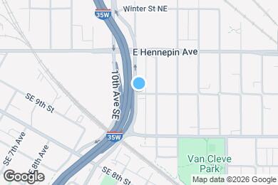 Map image of the property - 1062 11th Ave SE