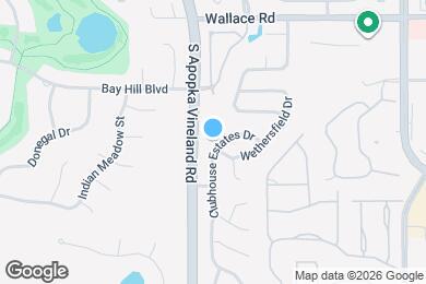 Map image of the property - 7652 Clubhouse Estates Dr