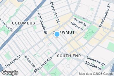 Map image of the property - 35 Upton St