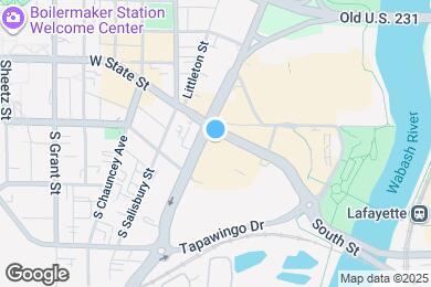 Map image of the property - Yugo West Lafayette River Market