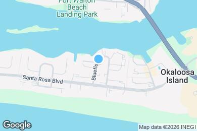 Map image of the property - 365 Bluefish Dr