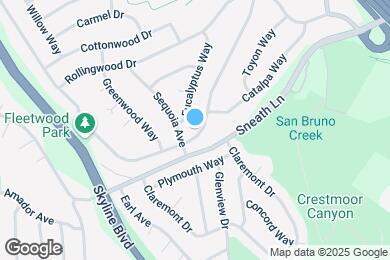 Map image of the property - 2650 Fleetwood Dr
