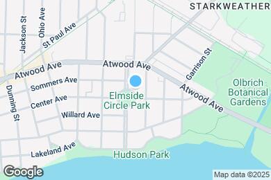 Map image of the property - 417 Elmside Blvd