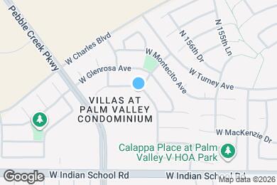 Map image of the property - 4280 N 157th Ave