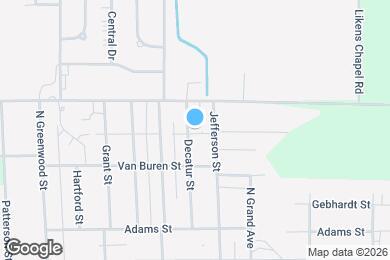 Map image of the property - 602 Decatur St