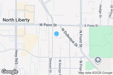 Map image of the property - 425 N Dubuque St