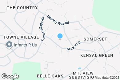 Map image of the property - 1013 Dove Creek Ct