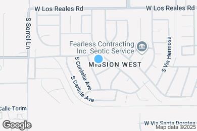Map image of the property - 3497 W Gower St