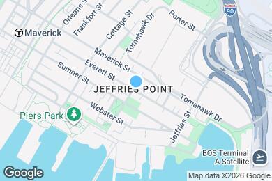 Map image of the property - 156 Everett St