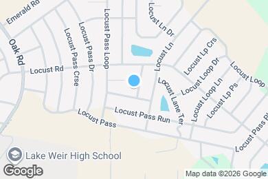 Map image of the property - 210 Locust Lane Pass
