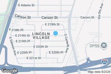Map image of the property - 2714 E 219th St