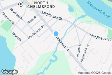 Map image of the property - 71 Princeton St