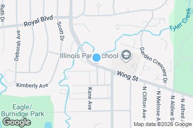 Map image of the property - 1450 Wing St